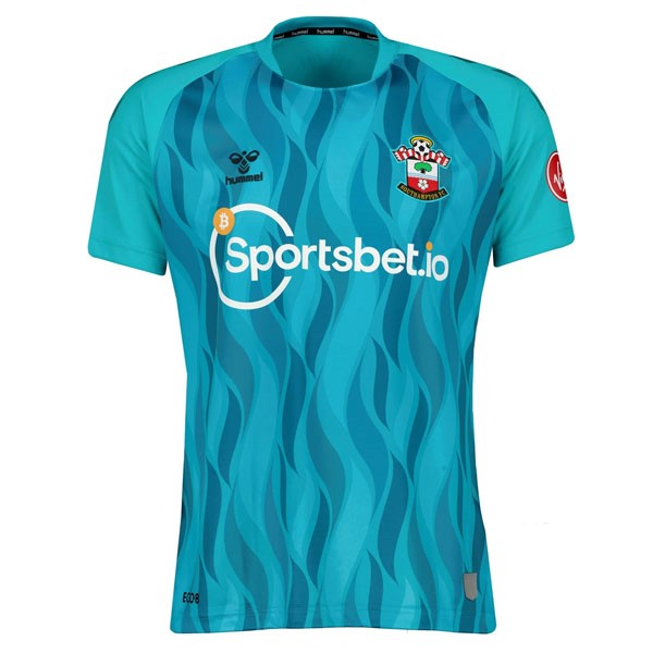 Thailand Trikot Southampton Torwart 2021-2022 Blau Günstige Fußballtrikots